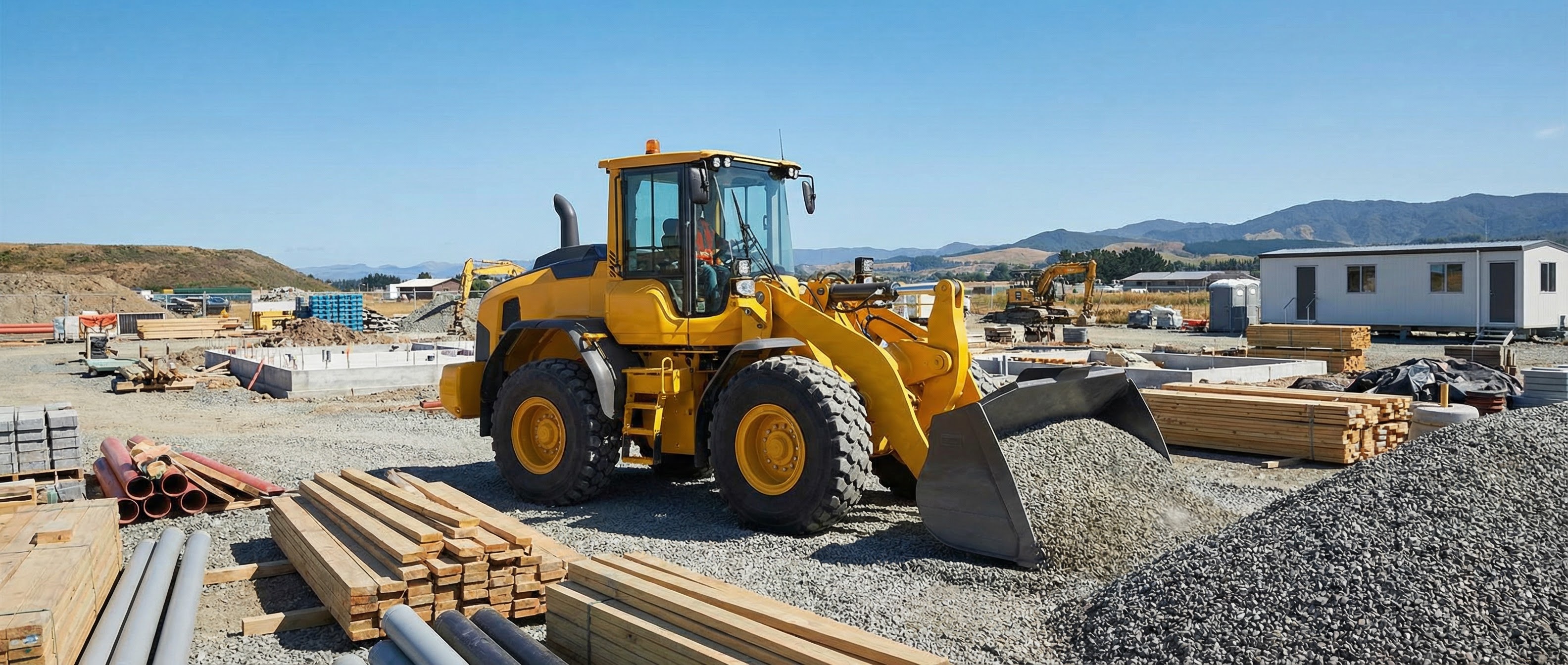 Vermietung Baumaschinen